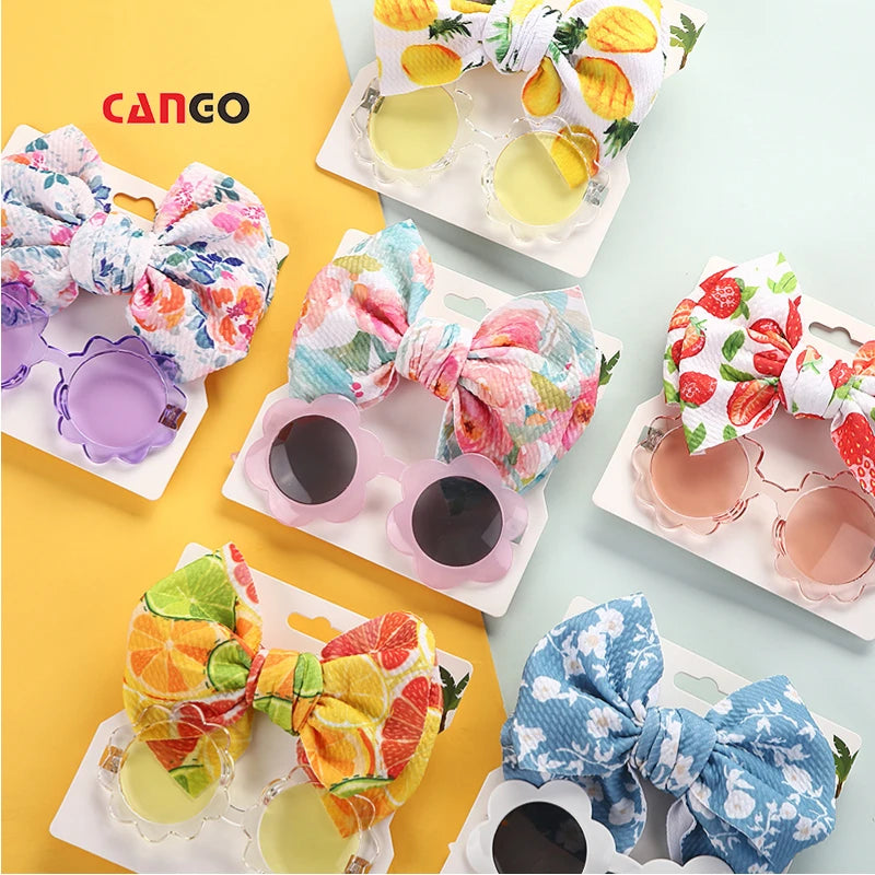 Custom Logo Flower Girls Summer Uv Protection Girls Glasses Multiple Colors Baby Kids Sunglasses Wholesale