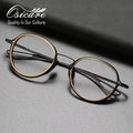 Monturas Opticas Vintage Eye Wear Voss Style Eyeglasses Manufacturer Brand Eyewear Glasses Pure Titanio Titanium Optical Frame