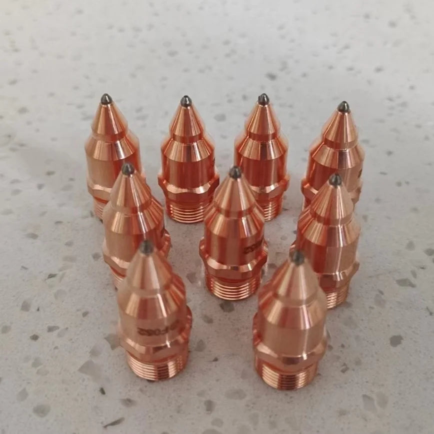 Kjellberg 11.855.441.520  Kjellberg F042 Cathode F042 Used Together F3219 Nozzle Cap F4350 Swirl Gas Cap for Plasma Cutting