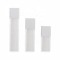 15ML 30ML 50ML Airless Pump Bottle Frosted Square Vacuum Container Refillable Emulsion Lotion Cream Press Pump Airless Bottles