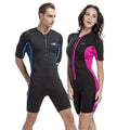 Sbart Adult Spring Suit 2mm Neoprene Diving Suit Front Zip Wet Suit Shorty Swimming Diving Surfing Wetsuit