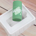 Matte Green Plastic AS 75g Round Deodorant Balm Bottle / Cosmetic Sunscreen Cream Deo Stick Container Tubes Bottle Manufacturer