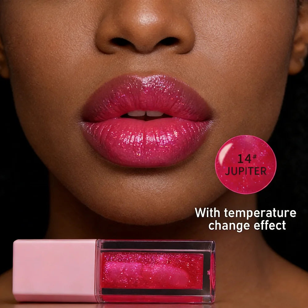 OEM Watermelon Lip Oil Deeply Hydrating Non-Sticky Liquid Lip Gloss for Smooth Plumped Makeup Skin Care and Cosmetics