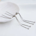 High Quality Anti Fading Color Platinum Gold Color Plated 6cm 12cm Length Adjustable Box Chain for DIY Bracelet Making