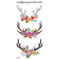 BXTAT Plants Flowers Animals TL001-TL100 White Paper Temporary Butterfly Tattoo Stickers for Body Application