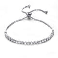 Hot Sale 3A Zircon Claw Chain Pull Bracelet Simple Women's Trendy Jewelry Wholesale