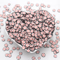 5mm Non-Toxic Baseball Polymer Clay Slice Simulation Figurine for Slime Supplies Tumbler Shaker Filling Portable Art Collectible