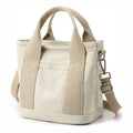 Canvas Crossbody Bag Organic 100% Cotton Mini Promotional Tote Bag