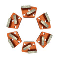 Premium Trapezoid Abrasive Tools OEM 30# Grit Diamond Grinding Shoes Concrete Diamond Tools for Floor Grinding Grinder