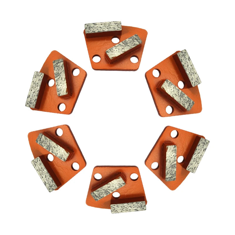 Premium Trapezoid Abrasive Tools OEM 30# Grit Diamond Grinding Shoes Concrete Diamond Tools for Floor Grinding Grinder