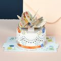 2025 Latest Design Diy Handmade 3D Greeting Blessing Birthday Card for Friends Teacher Girlfriend Mother Father