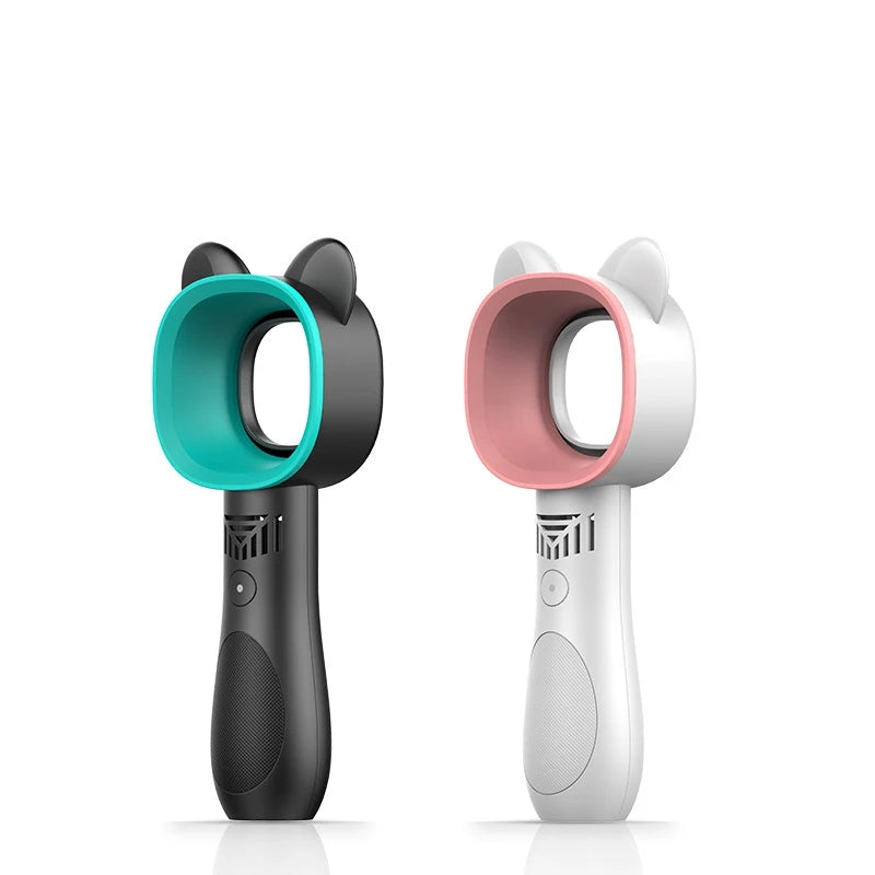Custom Logo Cat Ear Fans Wholesale Cute Handheld Fans