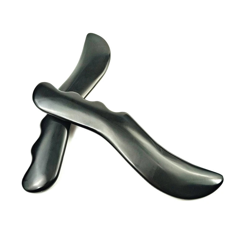 Wholesale Popular Bian Stone Face Guasha Boards Face Gua Sha Tools