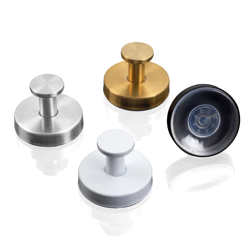 No Need to Punch Kitchen Wall Hook Adhesive Bathroom Clothes Display Towel Metal Door Hanger Coat Wall Hook