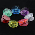 Small Round Clear Mixed Candy Colors Food Snack Storage Seal Tool File Holder Plastic Sealing Bag Kitchen Accessories Close Clip