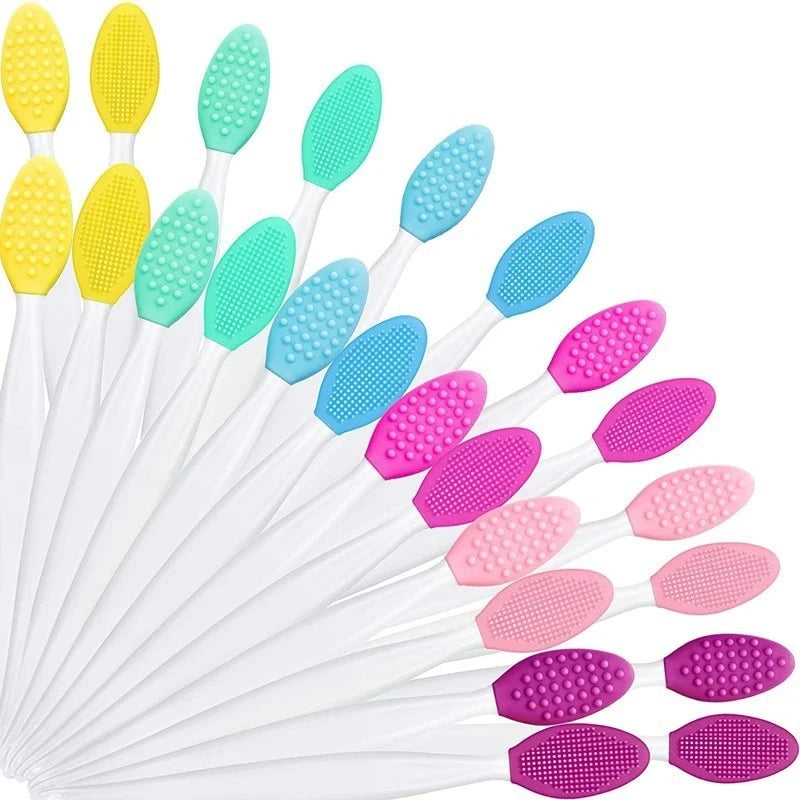 Customized Silicone Multifunction Wash Face Exfoliating Brush Clean Lip Brush Automatic Beauty Pores Cleansing Blackhead Tools