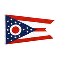 Wholesale 3*5fts Polyester for of Ohio Flag with Aluminum Flagpole Read to Ship
