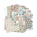 GF Happy Holiday 24 Sheet Custom Patterned Scrapbook Paper Papel Handmade DIY Craft Background Scrapbooking Paper Pack