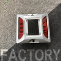 Aluminum Solar Power Flashing LED Road Marker Cat Eye Road Stud Raised Pavement Marker Light for Driveway