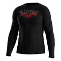 Death Core 50 UPF+ Sun Protection Sublimation Assorted Wholesale Jiujitsu Rash Guard MMA Compression Shirt