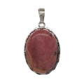 DIY Charorite Natural Rhodonite jasper Gemstone 925 Sterling Silver Jewelry Silver Plated
