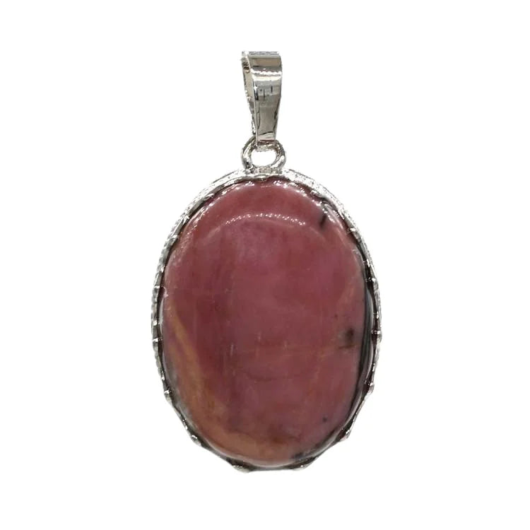 DIY Charorite Natural Rhodonite jasper Gemstone 925 Sterling Silver Jewelry Silver Plated