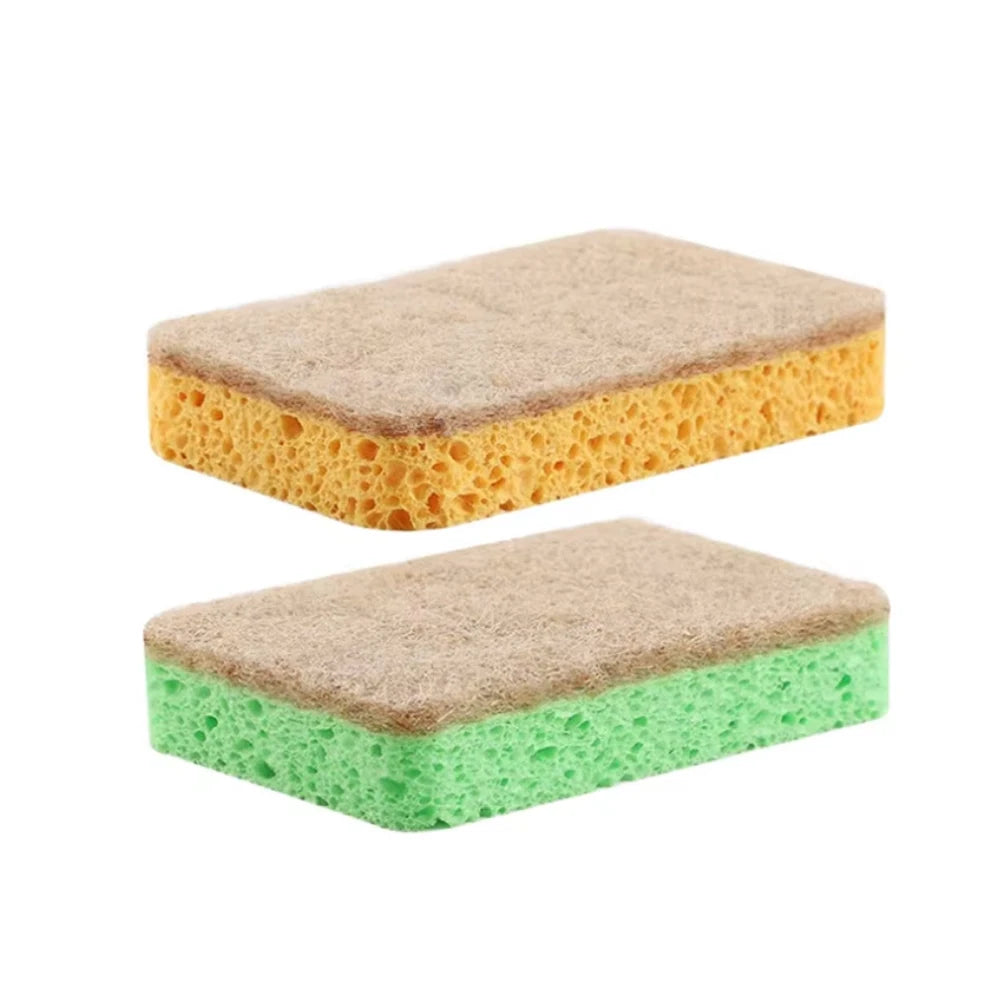 Wholesale Household Cotton and Rubber Kitchen Cleaning Sponge for Dish Washing and Scouring Pads for Car and Floor Cleaning