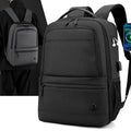 Expandable Smart Backpack for Travelling Bagpack Mens Business Back Packs Laptop Travel Backpack Bag With USB Charging Port