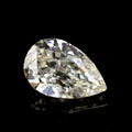Ready Stock Pear Shape G White Very Light Yellow Loose Synthetic Cz Stone 4k Crushed Ice Cut Cubic Zirconia