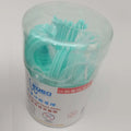 Wholesale 50-Piece Dental Floss Picks with Smoothly Flat No-Hair Manufacturing Holder Mint Flavored Tooth Cleaning All People