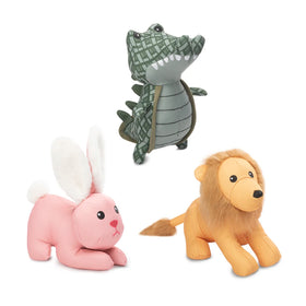 2025 Wholesale OEM&ODM Custom Squeaky Dog Toy Ballistics Material Plush Dog Toys