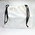 Factory Price Canvas Cotton Drawstring Shoe Bags Cloth Dust Bag Dustbag for Shoes