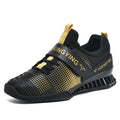 Professional Youth Training Wrestling Boots Weightlifting Shoes for Men with PU Upper and Rubber Outsole