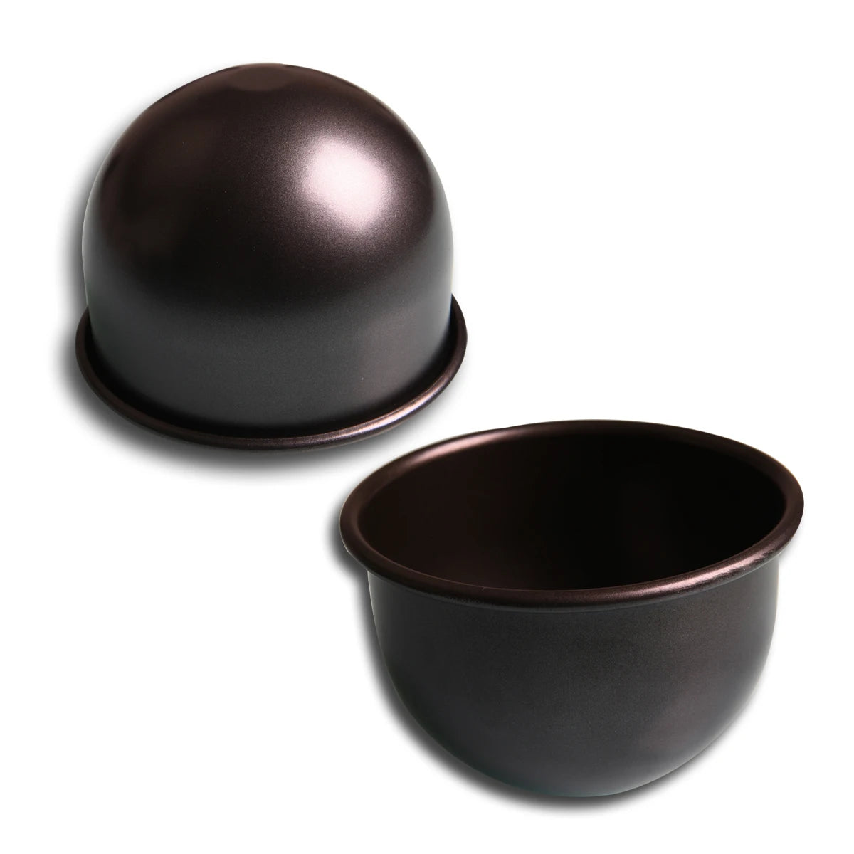 4-inch Deep Semi-circular Spherical Cake Mold Aluminum Circular Baking Pan Bread Jelly Mold