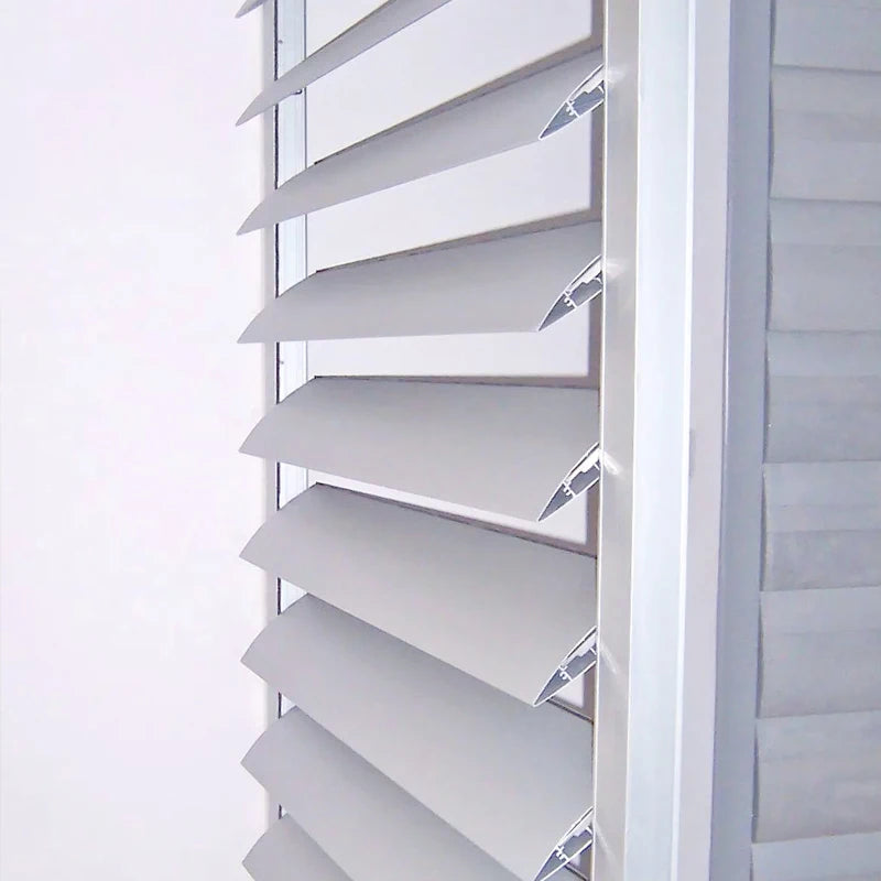 Aluminum Louver Window Profiles for Vertical and Horizontal Sun Shading Systems Factory Wholesale Supply