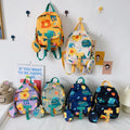 Small Size Cute Flower Printed Kindergarten Children Backpack Kids School Bags for Girls Set