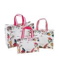 Customize 110GSM PP Non Woven Ultrasonic Handle Shopping Tote Bag with LOGO Print Waterproof Gift Bag Reusable High Capacity