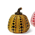 Pumpkin Dot Ornaments Sculpture Polka Dot Art Modern Pumpkin Home Ornaments