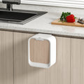 Smart Wall-Mounted Trash Can with Lid Kitchen Cabinet Door Hanging Waste Bin for Garbage Car Recycle Dustbin Rubbish