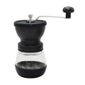 Manual Ceramic Coffee Grinder Whole Body Plastic and Glass Washed Bean Grinder Product Category Manual Coffee Grinders