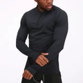 2025 Men's Fitness Wear Basketball Training Running Outdoor Sports Quick Drying Tight Long-sleeved Top