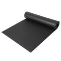 Premium XXL PVC Yoga Mat High Density 183X4 Anti-Tear Black 6mm Thickness