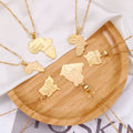 Travel Map Pendant Stainless Steel Necklace Men Custom Country Map Flag Pendant Congo Necklace Jewelry Africa Map Necklace