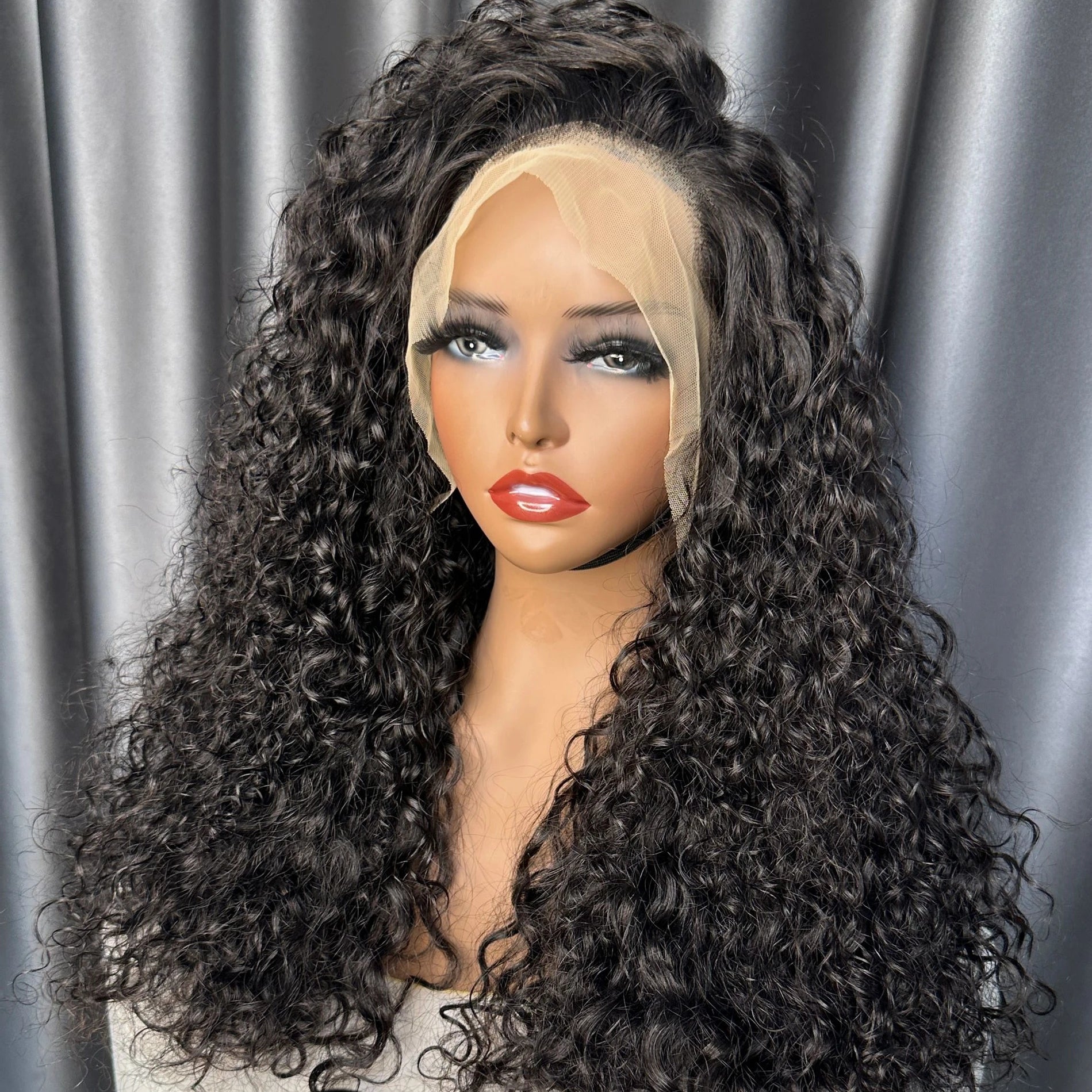 Mayqueen Cheap  New Arrival  13x4 Lace Front  Human Hair Wigs  Lace Water Wave Wig 100% Virgin Brazilian Hair for Black Woman
