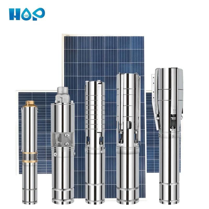 HOP Solar Water Pump 48V 500W DC Brushless Solar Power Swimming Pool Water Pump System for Swimming Pool and Aquarium