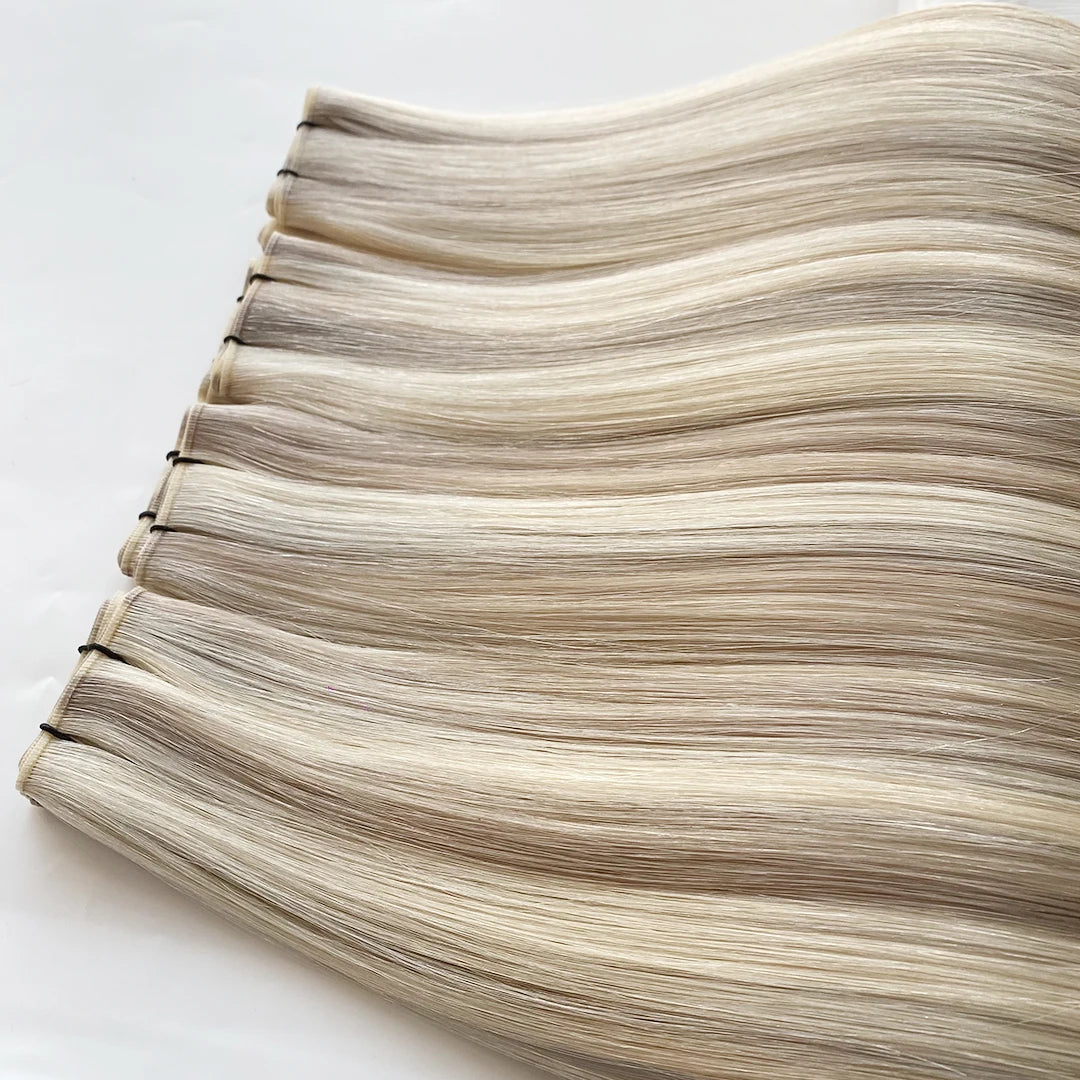 2025 Best Quality Virtually Undetectable and Comfortable Fit for Genius Weft  Balayage  Hair Extension Without Shedding