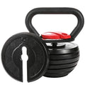 Wholesale 20LB/40LB Adjustable Kettlebell with Plates Home Use Free Weight Adjustment KettleBell