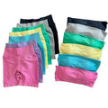 Women's Super Stretchy Seamless Yoga Gym Shorts Scrunch Butt Workout Biker Set Sport Fitness Athletic Wear Activewear Summer