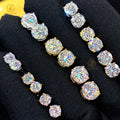 Wholesale Classic Moissanite Earring 925 Silver D Color VVS Clarity Moissanite Diamond Daily Wear Stud Earring for Ladies