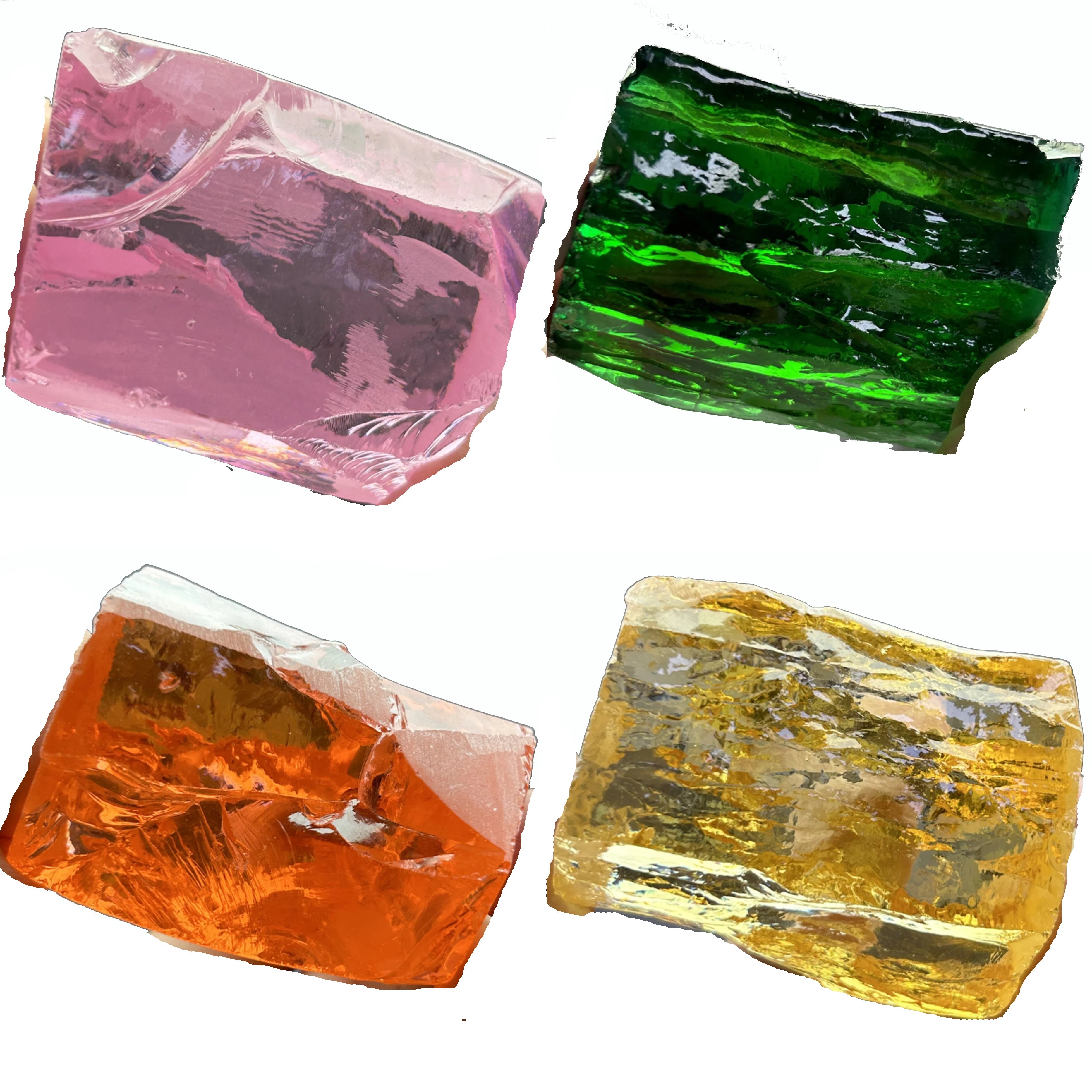 Color Raw Zircon Material Purple Cubic Zirconia Pink CZ Rough Stone Rough Uncut Gemstones